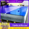 Painel Espelhado de Acrílico Dourado, Processamento de Gravação, Galvanoplastia, Lente de Plástico Rígido, Painel Espelhado de Vidro Orgânico Colorido