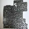 Adecuado para 6Hp19/26 Partición * Placa de Circuito de Aceite A035/B035 Partición del Cuerpo de Válvulas de Transmisión Automática Caja de Cambios
