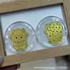 Adesivo de Telefone Ouro Puro 999 2mg Shuibei Adesivo Popular Dourado para Traseira de Telefone Loja de Ouro Transmissão ao Vivo Pequenos Presentes Físicos Varejo