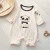 Roupas de bebê verão manga comprida Harper recém-nascido meninos e meninas Baby Jayshirt fina escalada roupas pijamas saindo roupas de verão