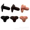 13 mm/18 mm Hilo Rosca Nariz de Zorro Varilla Giratoria Fieltro de Lana DIY Hecho a Mano Muñeca de Peluche Crochet Accesorios de Nariz