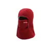 Gorro de Punto Cálido para Hombres y Mujeres, Bufanda de Cuello de Invierno, Gorro de Algodón Engrosado con Forro Polar, Máscara para Ciclismo al Aire Libre Resistente al Frío y al Viento