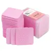 1000/600/500/300/200/100 peças Lenços Removedores de Esmalte Sem Fiapos Guardanapo Papel para Remoção de Esmalte em Gel UV Ferramentas de Limpeza