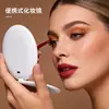 Espelho de Maquiagem LED Dobrável Portátil Mais Vendido Transfronteiriço 1X/5X Dupla Face com Interruptor Sensor Hall, Espelho de Maquiagem de Bolso
