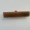 Escova de Piso de Aço Inoxidável para Venda por Atacado, Escova de Piso com Cerdas Duras e Cabo Longo, Remoção de Lama Oleosa, Escova de Remoção de Musgo, Ferramenta de Remoção de Ferrugem