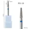 Cabeça de Polimento de Unha Lixa Estilo Russo Pré-Processamento Pequena de Bolso Esfoliação Polimento Suave Ferramenta de Manicure