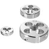 Conjunto de Cossinetes Redondos para Máquina Manual de Rosqueamento Fino, Padrões Americano e Britânico M1M3M4M5M6M8M10M12M14M20
