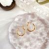 Nuevos aretes de pin de plata 925 de perlas vintage francesas al por mayor aretes simples elegantes elegantes aretes