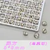 Lote Inteiro de Ornamentos Diamantados Especiais Huazi Imitação Brilhante Redondos de Cristal de Seda de Alta Qualidade K9 Substituição Diamantes para Nail Art com Fundo Pontiagudo de Vidro