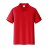 Venta al por mayor Polo Manga Corta Publicitario Camisa Cultural Producción Mini Algodón Solapa Camiseta Ropa de Trabajo Impresión de Logotipo Bordar