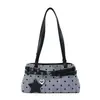 Elegante bolso de hombro con diseño de lunares para mujer, nueva colección 2026, bolso chic y minimalista para llevar debajo del brazo, adecuado para ir al trabajo