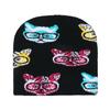 Gorro cálido Temu transfronterizo para mujer, lindo, versátil, de gato, dinosaurio, alienígena, de lana, gorro frío europeo y americano, en stock, venta al por mayor