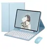 Funda Protectora para Tableta iPad Mini 6 Carcasa Mini 234567 Teclado Bluetooth Inalámbrico Funda de Cuero Tapa Redonda