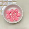 Contas Pequenas de Margarida Laqueadas em Acrílico para DIY/Acessórios de Decoração para Headwear, Corrente de Celular, Chaveiro, Bolsa