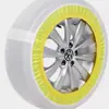 Calcetines Antideslizantes de Tela Que No Causan Desgaste en los Neumáticos, Calcetines para la Nieve, Cadenas Antideslizantes para Coche, Fáciles de Instalar