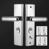 Super Antirrobo Puerta Cerradura de Puerta Ajustable Hogar Universal Manija de Entrada Juego de Cerradura de Puerta Puerta de Hierro Cerradura de Puerta