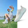Zapatillas de Correr para Mujer Yunyi Hongxing Erke Verano Nuevas Malla Transpirable Zapatos Deportivos Suela Suave Absorción de Impactos Zapatos para Saltar