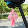 Decoração refletiva para pendurar em bicicleta, fita para pendurar em bicicleta, faixa de aviso de segurança, destaque para andar à noite, decoração para pendurar em mochila