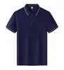 Camisa polo de secado rápido con bloques de color y doble cuello refrescante (con aroma a artemisa), personalizable con logo para uniformes de trabajo y de equipo