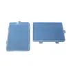 Caja Rectangular de PP Transparente con Gancho, Caja de Almacenamiento para Piezas y Herramientas, Caja de Empaque para Equipo y Accesorios de Pesca, Caja de Plástico Organizadora