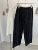Pantalones de Globos Delgados Plisados Estilo Perezoso Japonés para Mujer Verano 2025 Sueltos Aspecto Adelgazante Pantalones Ligeros Casuales