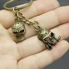 Xiyin Temu AliExpress Amazon Explosiones Joyería Simple Calavera Llavero Colgante
