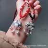 Collar de Plata Pura con Candado de Seguridad Hello Kitty Cadena para Suéter Lujo Ligero Regalo de Cumpleaños para Mujer 4g