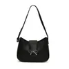 Bolso Casual para Mujer 2025 Verano Nuevo Estilo Coreano de Moda Bolso de Axila con Textura Elegante y Bolso Bandolera con Lazo para el Trabajo