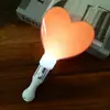 Palito luminoso de estrella de cinco puntas palito luminoso plateado palo de hada de amor juguete brillante accesorios de animación para escenario de concierto