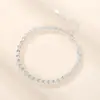 Pulsera de cola de fénix de plata de ley 925 para mujer, con un diseño único, efecto brillante, estilo coreano, perfecta como regalo para mejores amigas, y con una estética "ins" de cielo estrellado