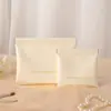 Bolsa de Almacenamiento Auto-Cerrable con Banda Elástica de PU para Cables de Datos y Auriculares, Mini Bolsa Portátil tipo Labial, Billetera
