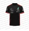 Verano 2024 nuevo venta directa de fábrica transfronteriza impresión digital 3D para hombre logo de coche camiseta de secado rápido para motocicleta de carreras