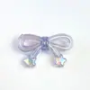 Accesorios para el Cabello de Estrella de Colores Transparente UV, Pasador, Llavero, Materiales, Cuentas con Agujero Recto
