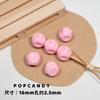 Accesorios de joyería de color higo, cuentas sueltas de bricolaje, cadena de acrílico para teléfono móvil que combina con todo, cadena colgante decorativa, cuentas hechas a mano