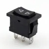 Interruptor de balancim KCD1-101 de dois pinos e duas posições interruptor de balancim de alimentação elétrica de três pinos 15*21 plano inclinado luz