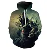 Comercio electrónico transfronterizo Europa y Estados Unidos nuevo Assassin's Creed impresión 3D moda chalecos holgados con capucha para parejas fabricantes suministro directo