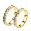 Anel de aço titânio feminino nicho alta qualidade luxo leve não desbota design de nicho estilo ins joias de aço inoxidável diamante atacado