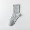 Calcetines de Algodón Desechables para Hombre y Mujer, Otoño e Invierno, Absorbentes del Sudor, Transpirables, Largo Media Pantorrilla, 7A Antibacterianos, Desodorantes, Gruesos, Aptos para Viaje, Uso Diario, No Lavar