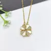 Collar de Acero Inoxidable para Mujer Joyería de Nicho Versátil Colgante de Cobre Cadena Elegante para Clavícula Joyería Cadena de Lujo Ligero