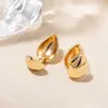 Diseño de orejera con forma de gota transfronteriza Explosiones europeas y americanas Pendientes de viento frío de alta gama Diseño de nicho ins para mujer Sentido del diseño