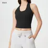 Nova Roupa de Yoga com Decote U, Body Modelador Costas em I, Versátil, Emagrecedor, Fitness, Regata Esportiva sem Mangas para Mulheres D25032