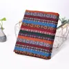 Tela estilo étnico retro ambiente hecho a mano tela cojín restaurante bar cortina tela decorativa fina DIY