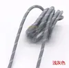 Cuerda redonda miu cordón de bolsa extremadamente ornamentado llavero creativo DIY colgante cuerda decorativa cuerda trenzada hecha a mano hebilla de resorte paracord