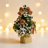 Árbol de Navidad de Espuma de 20 cm Transfronterizo de Amazon Europeo y Americano Evento de Centro Comercial Exhibición de Ventana Bola de Navidad Adorno de Escritorio