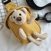 Bolsa Feminina 2020 Nova Bolsa Urso Lona Bolsa de Peito Celebridade da Internet Fofa Estudante Bolsa Mensageiro Bolsa de Cintura Personalizada Moderna