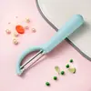 Faca Multifuncional para Descascar Cozinha Especial Aço Inoxidável Descascador de Frutas Descascador de Batatas Utensílios de Cozinha