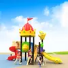 Parque de Diversões Grande Deslizador Externo Combinação de Tobogãs Equipamento de Playground Externo Comunitário Instalações de Brincadeiras Infantis