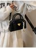 Bolso Pequeño de Alta Gama Transfronterizo para Mujer Otoño e Invierno 2025 Nuevo Bolso de Hombro Cruzado Retro de Moda Bolso Casual de Bowling