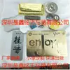 Fábrica directa de Shenzhen personalizada de alta calidad aleación de zinc letrero acero inoxidable aluminio marca