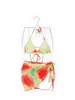 Novo maiô feminino de três peças dividido 2025, que cobre a barriga, modelador, para praia, férias, fontes termais, maiô feminino de peça única geração]]